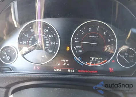 2017 BMW 330I xDrive из США, поврежденный, VIN WBA8D9G38HNU61373